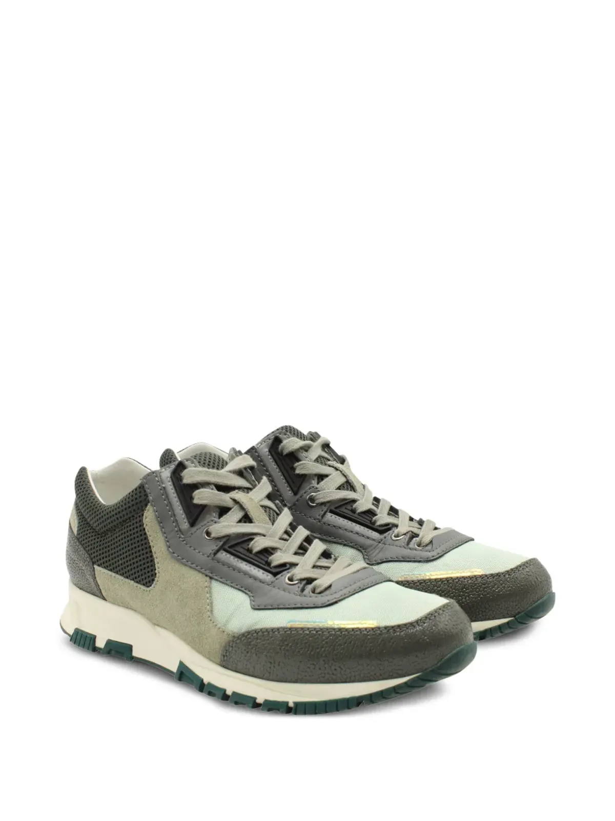 Lanvin Pre-Owned パネルドスニーカー - 画像2
