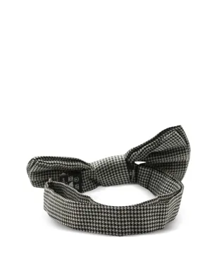Dolce & Gabbana Pre-Owned ハウンドトゥース ボウタイ - サムネイル2