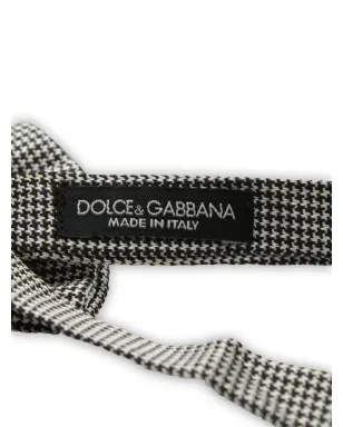 Dolce & Gabbana Pre-Owned ハウンドトゥース ボウタイ - サムネイル3