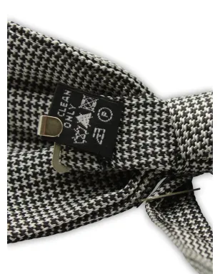 Dolce & Gabbana Pre-Owned ハウンドトゥース ボウタイ - サムネイル4