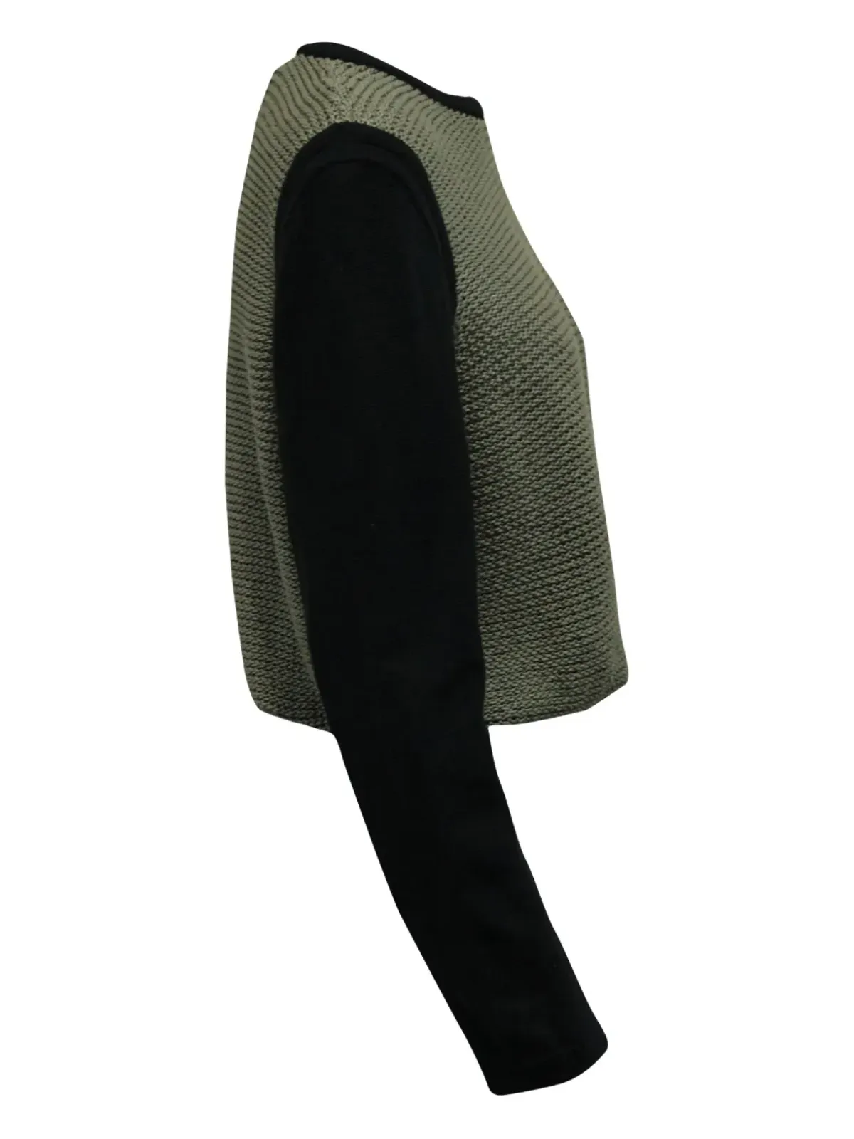 Helmut Lang Pre-Owned パネルドコットンセーター - 画像4