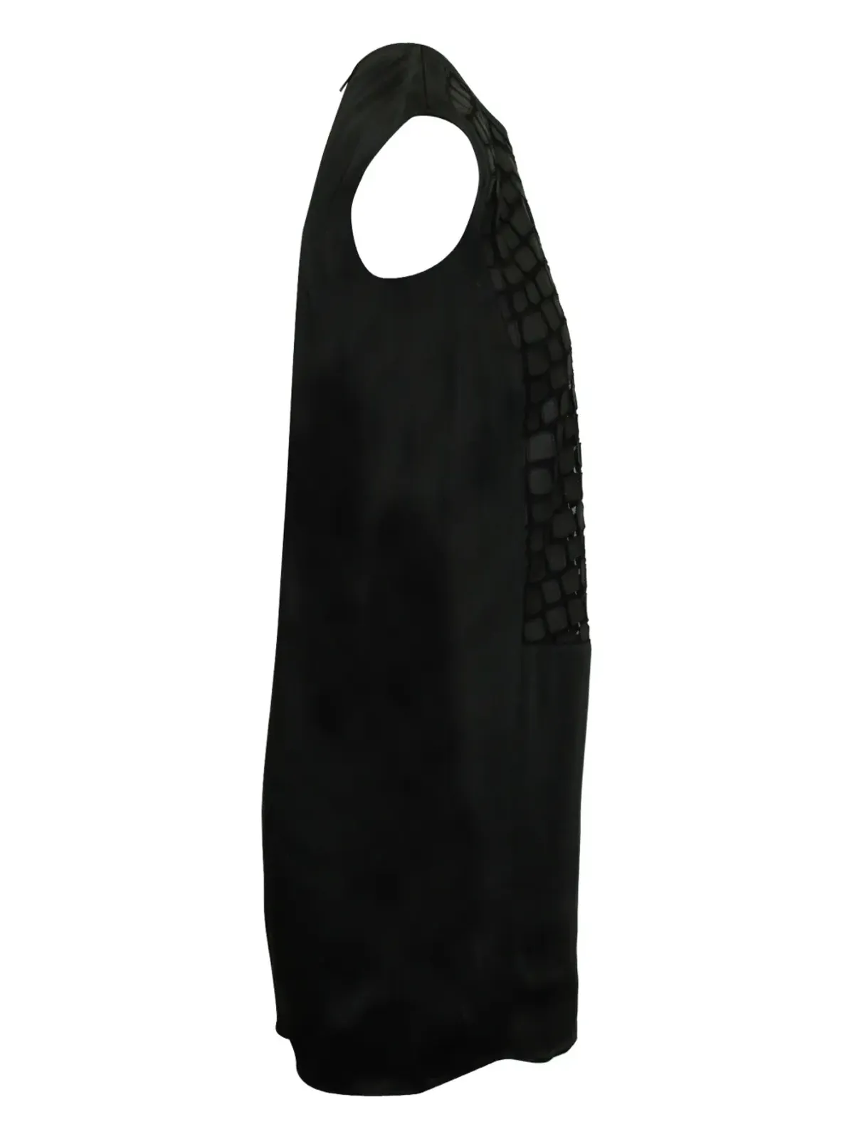 Helmut Lang Pre-Owned ノースリーブミニドレス - ブラック - 画像2