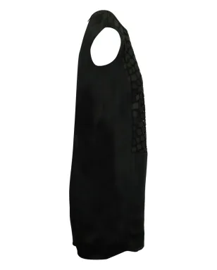 Helmut Lang Pre-Owned ノースリーブミニドレス - ブラック - サムネイル2