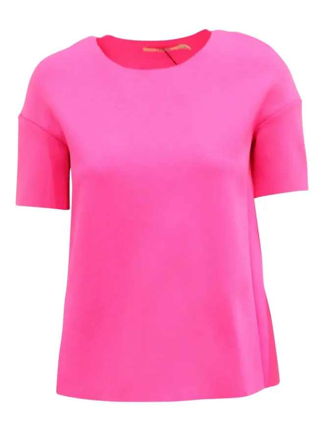 J Brand J Brand Auden scuba short-sleeve T-shirt - Pinkの商品画像