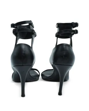 Alexander Wang ビンテージ アンクルストラップ付きヒールサンダル - ブラック - サムネイル3
