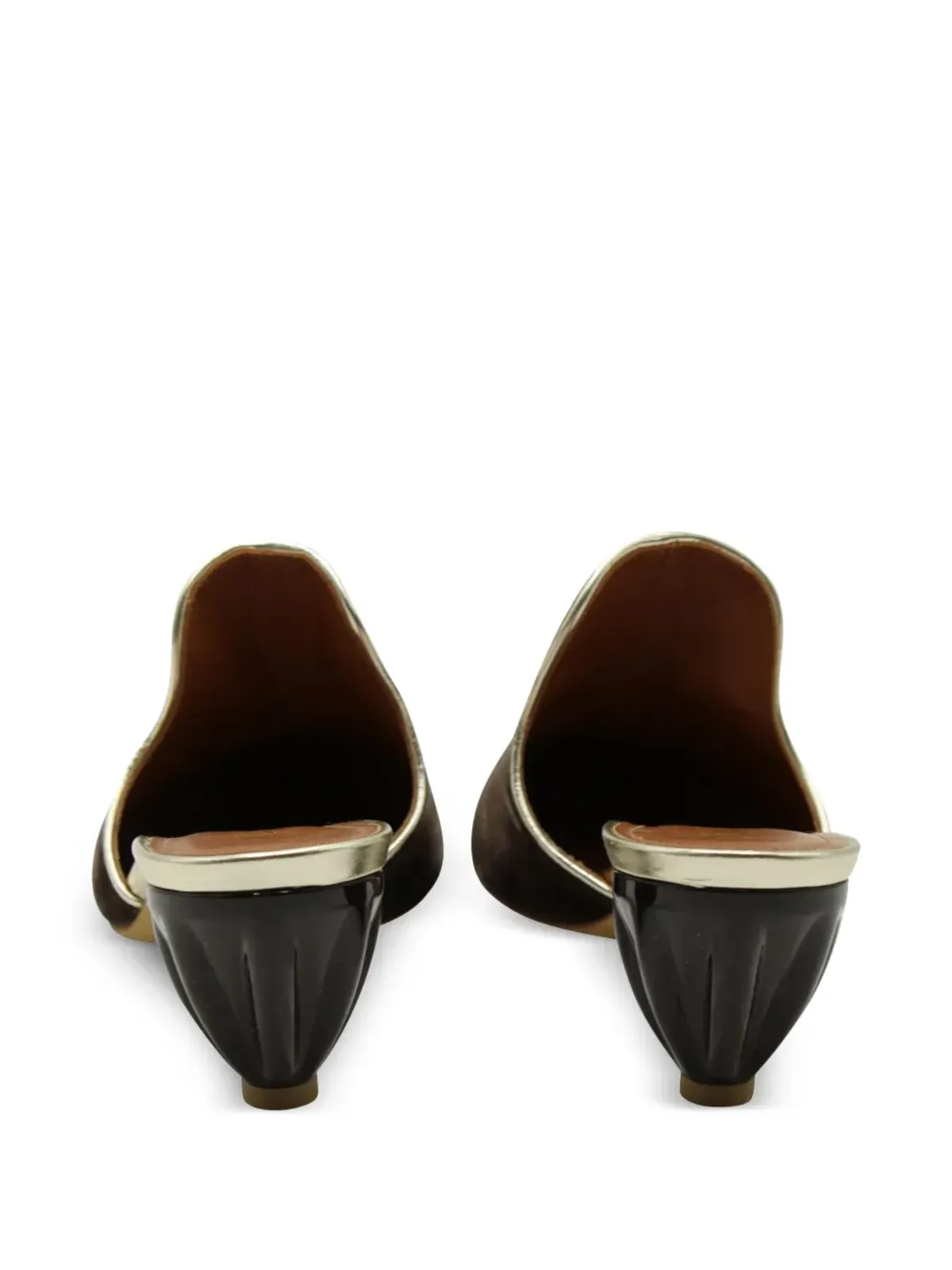 Malone Souliers マリアンヌ ポインテッドトゥ ヒールミュール - 画像3
