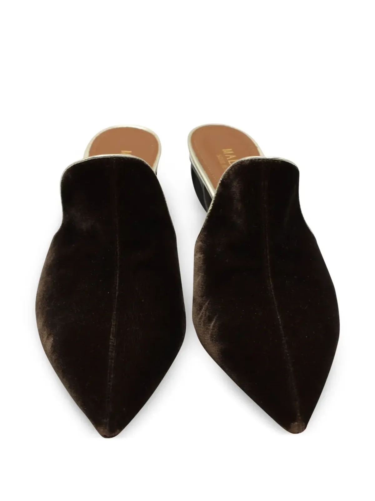 Malone Souliers マリアンヌ ポインテッドトゥ ヒールミュール - 画像4