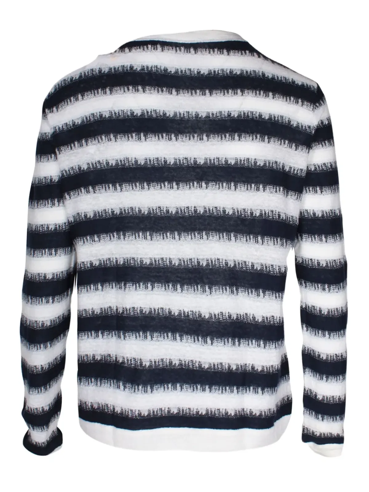 Christian Dior Pre-Owned ストライプリネンセーター - 画像2