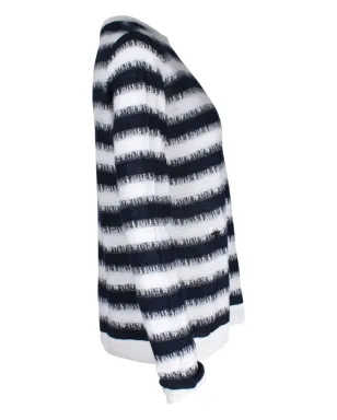 Christian Dior Pre-Owned ストライプリネンセーター - サムネイル3