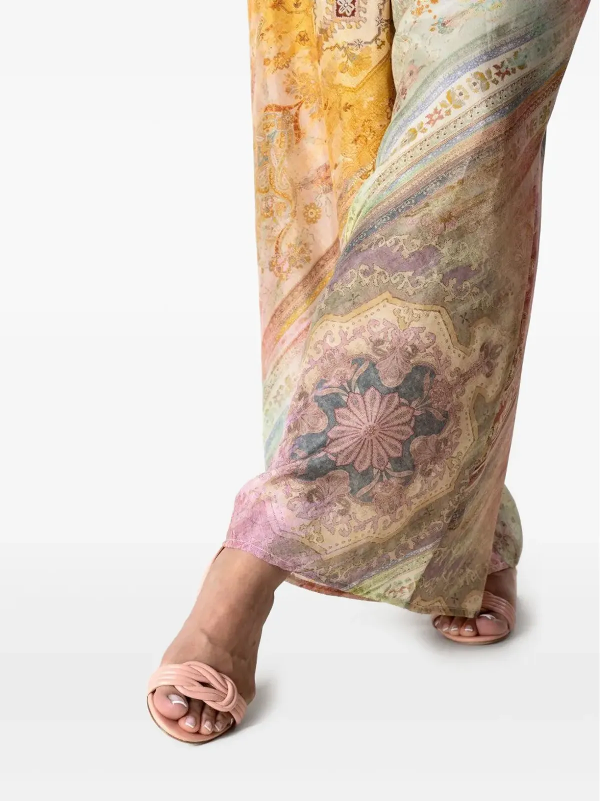Alexandre Birman ノットデザインのバックル付きサンダル - 画像5