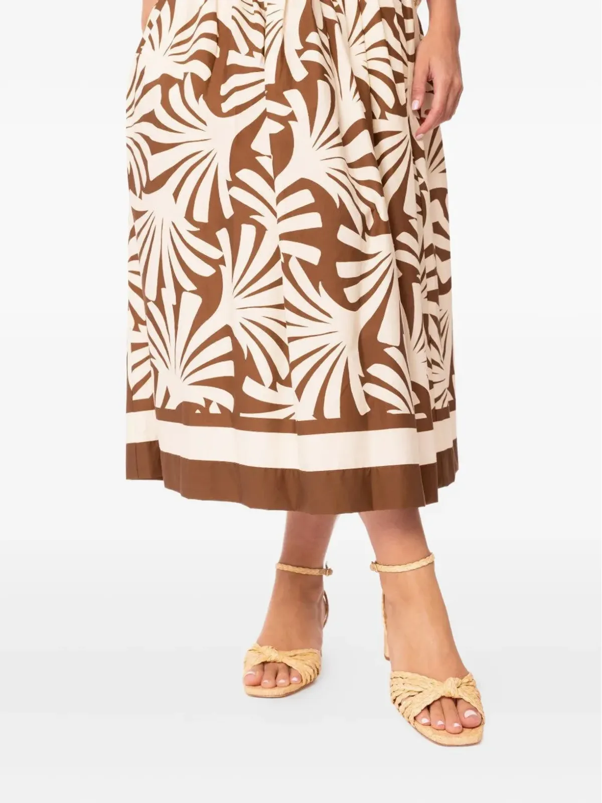 Loeffler Randall RIYA ブレイドノット サンダル - 画像3