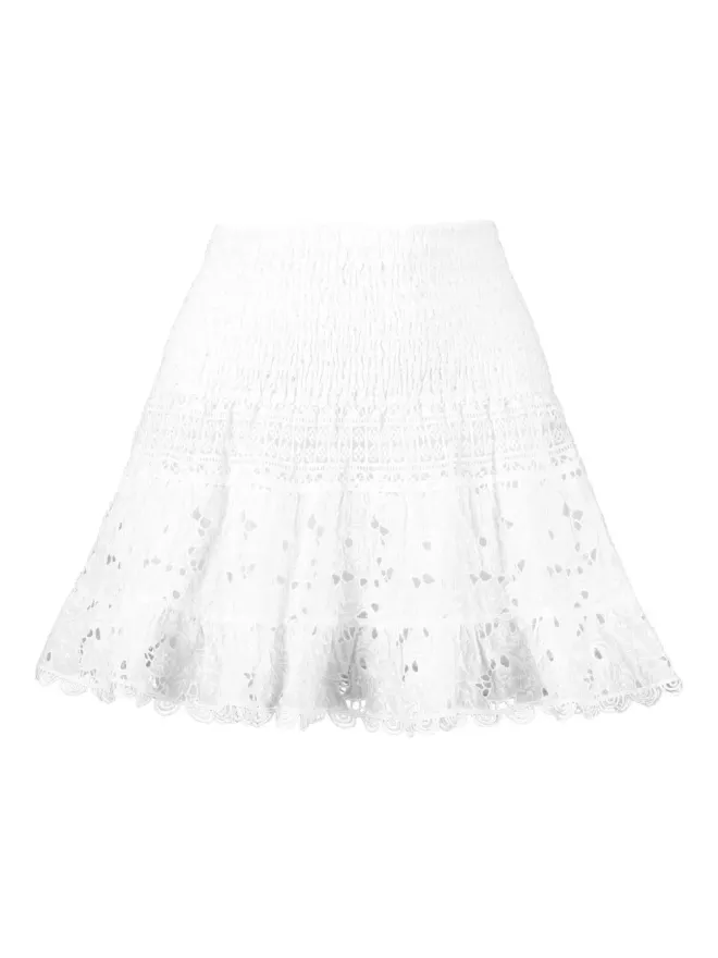 Temptation Positano Temptation Positano スモックアイレットスカートの商品画像