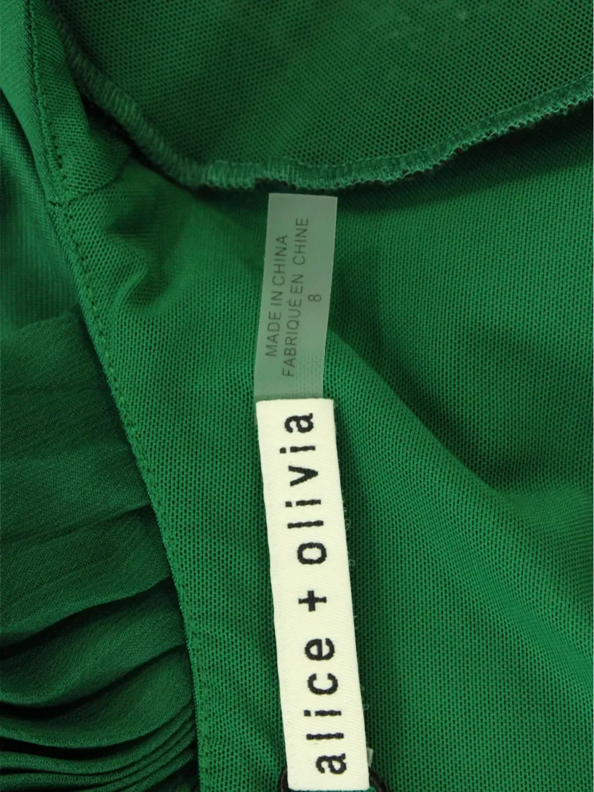 alice + olivia ロングスリーブドレス - Green - 画像4