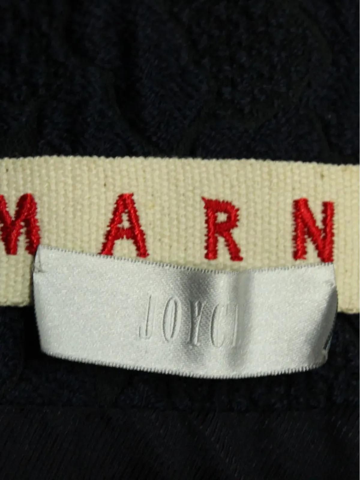 Marni Pre-Owned ボートネック半袖コート - 画像3