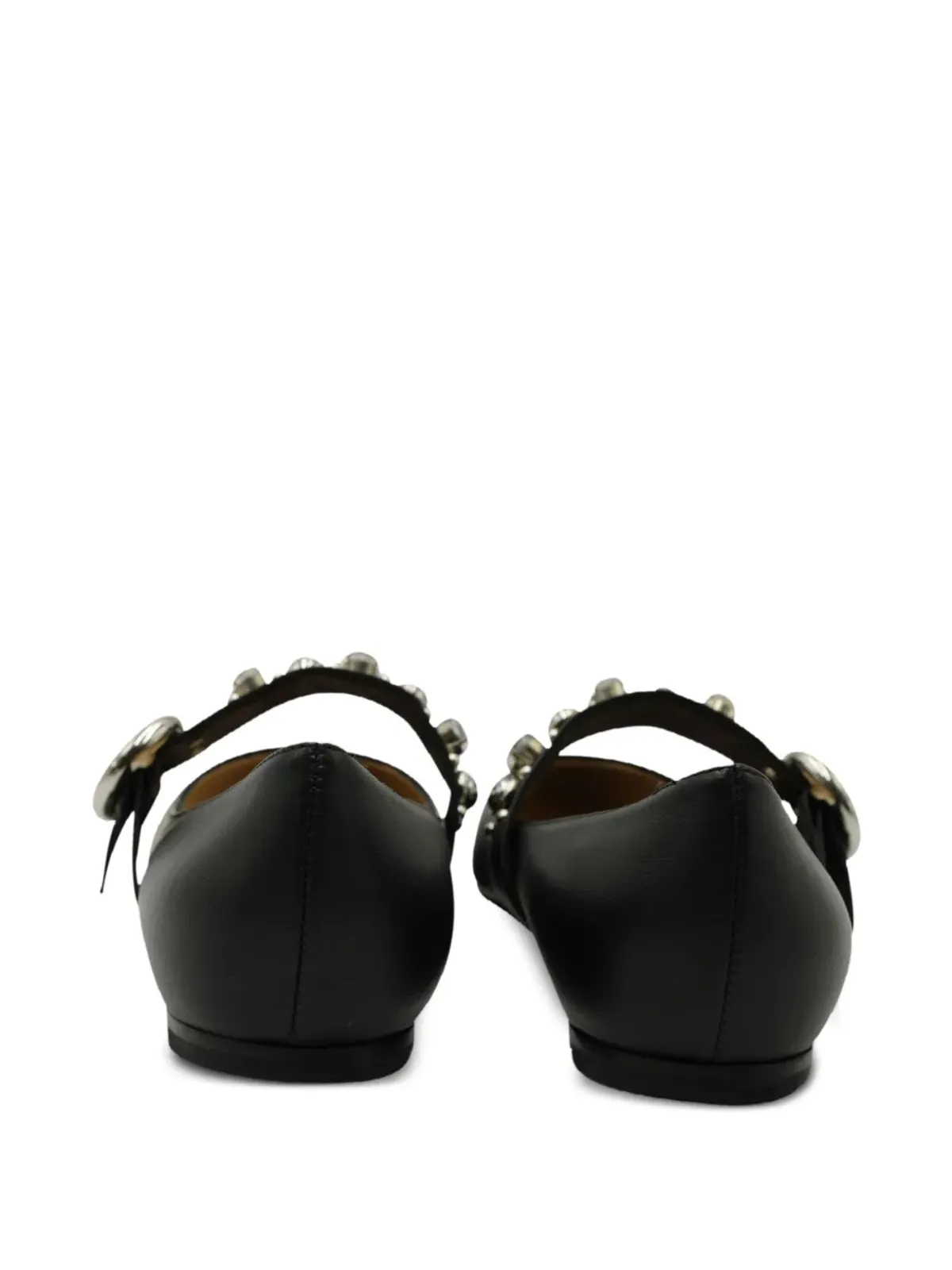 Jimmy Choo Gela クリスタルエンブリッシュメント バレエフラット ビンテージ - 画像3