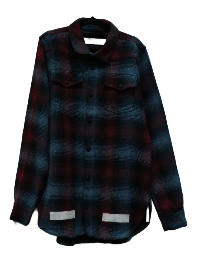 Off-White Pre-Owned Off-White Pre-Owned アローズプリント チェックシャツの商品画像