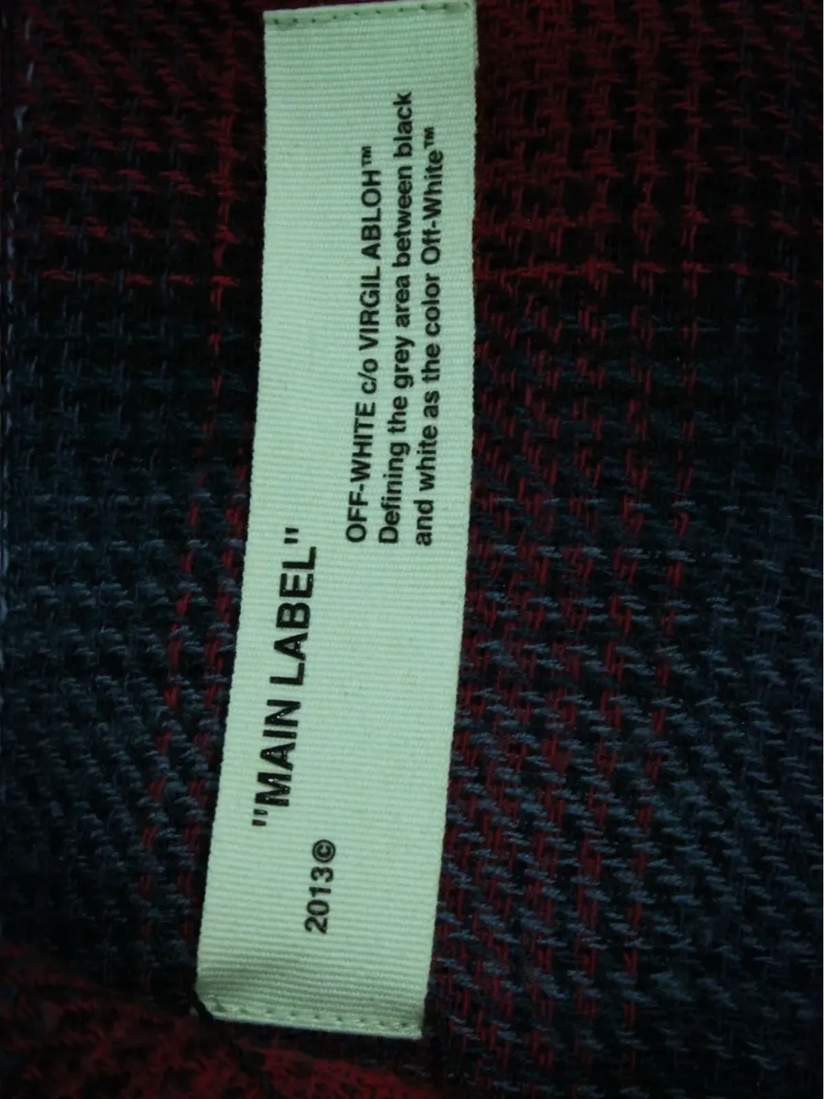 Off-White Pre-Owned アローズプリント チェックシャツ - 画像3