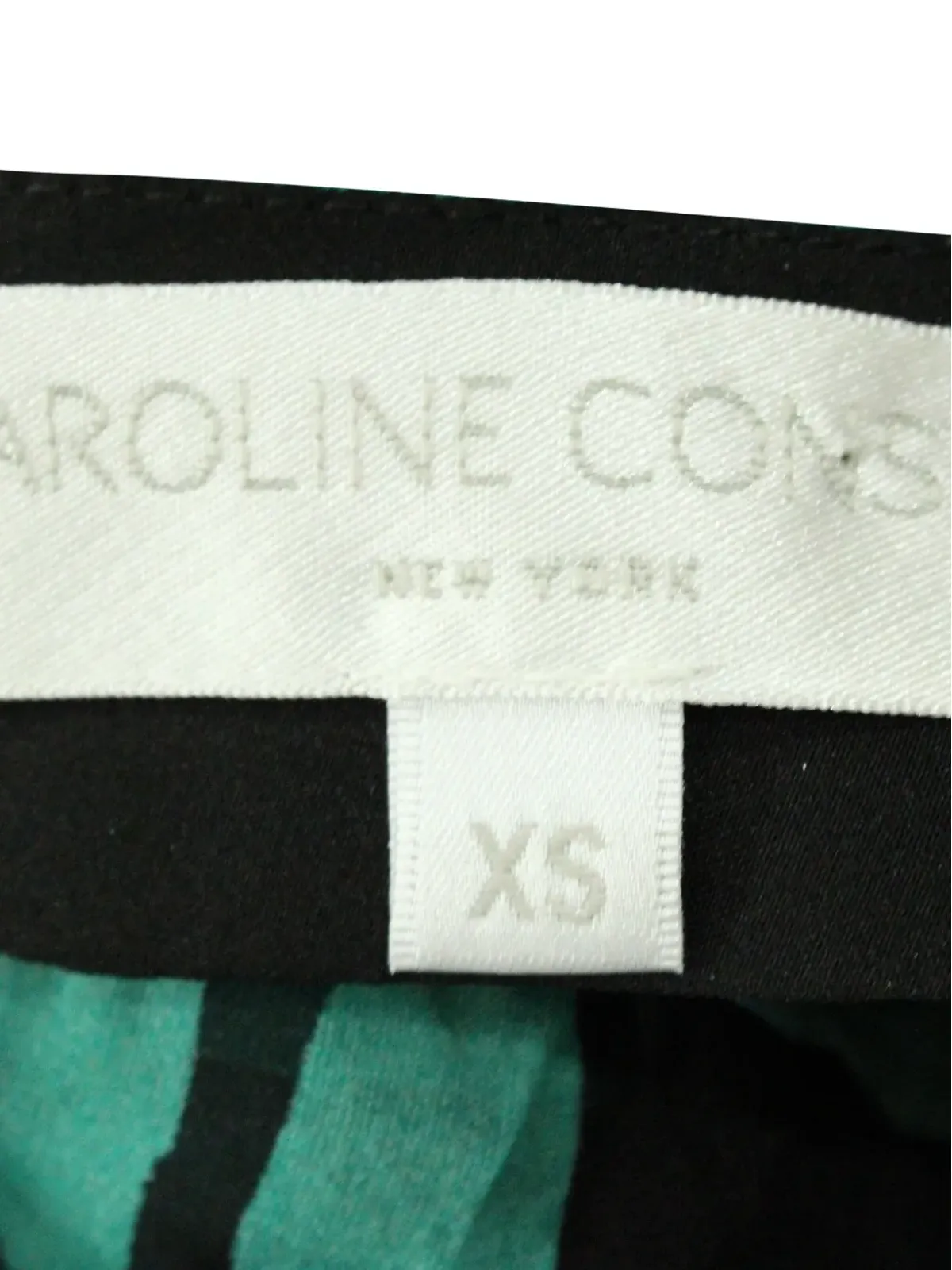 Caroline Constas オリビア 葉柄プリント ハイロー丈 ドレス - 画像3
