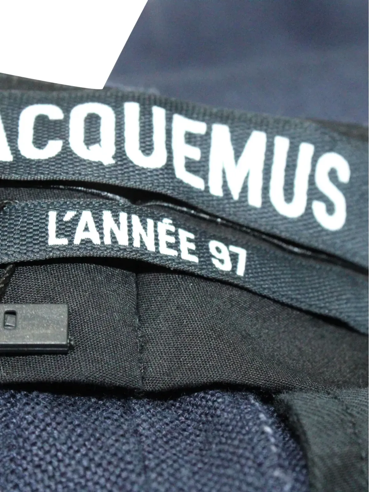 Jacquemus Pre-Owned ハイウエストリネンパンツ ブルー - 画像4