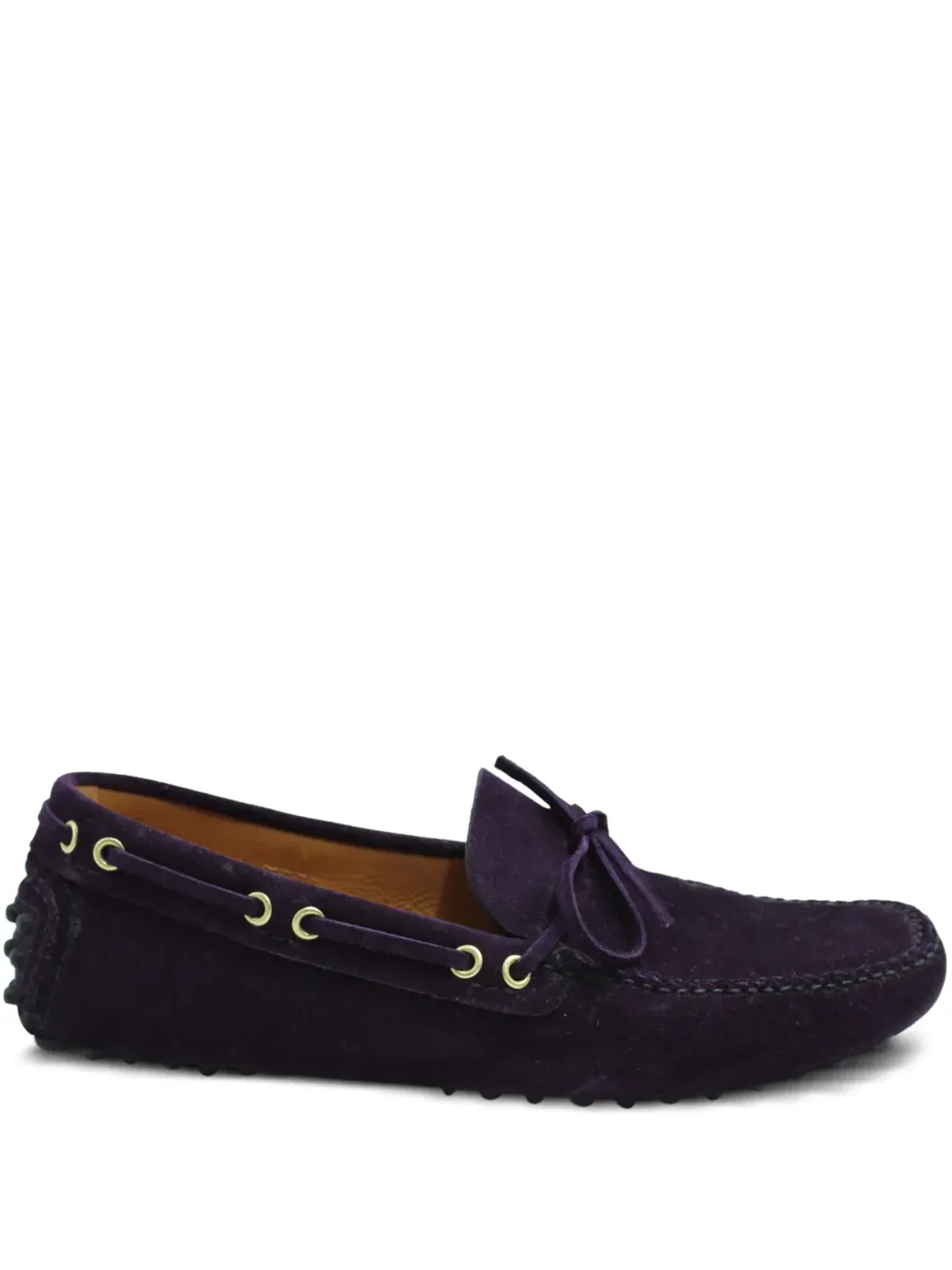 Tod's Vintage Gommino ペブルドソール ボートシューズ - 画像1
