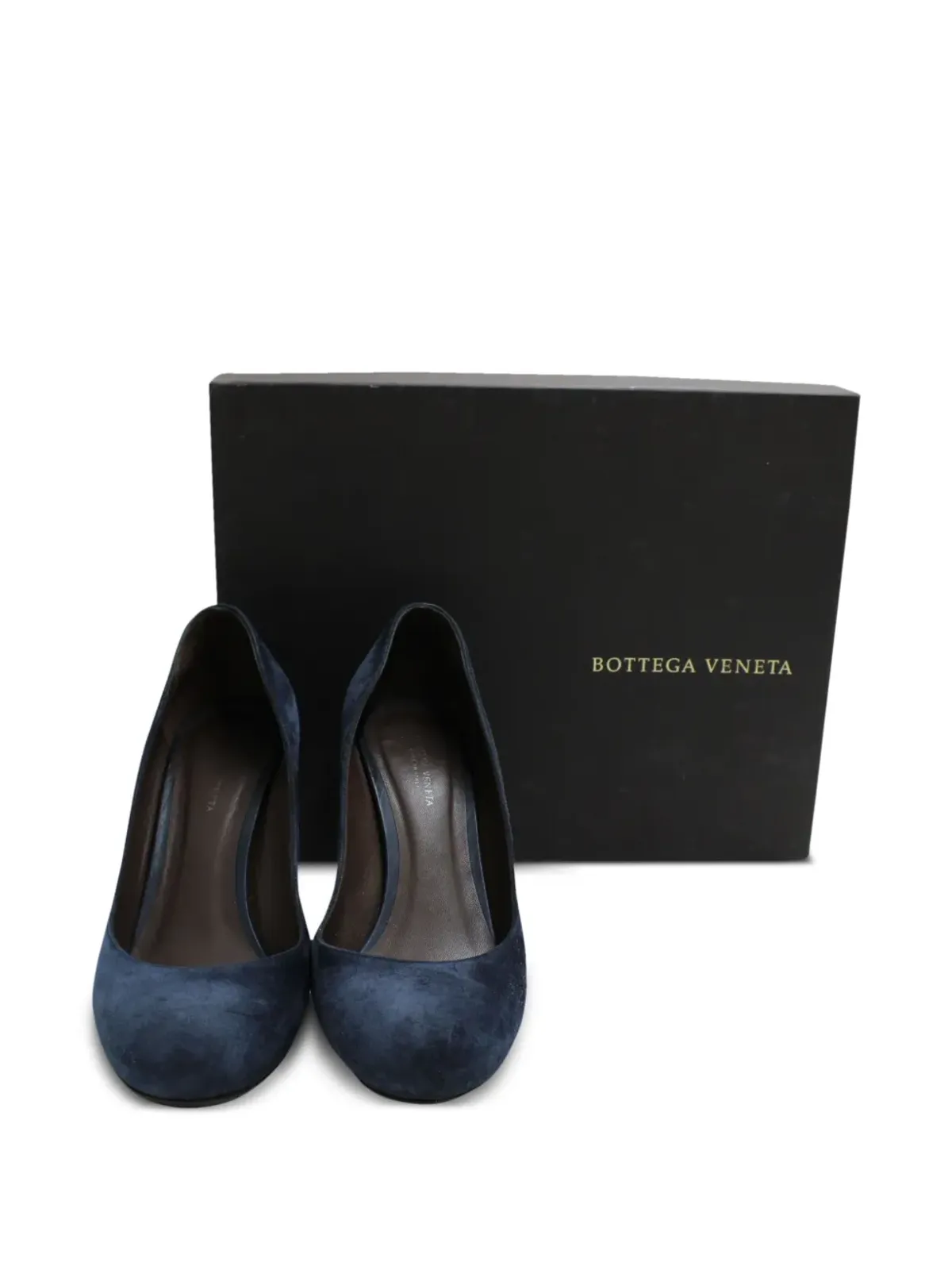 Bottega Veneta ビンテージ スエード ウェッジ シューズ - ブルー - 画像5