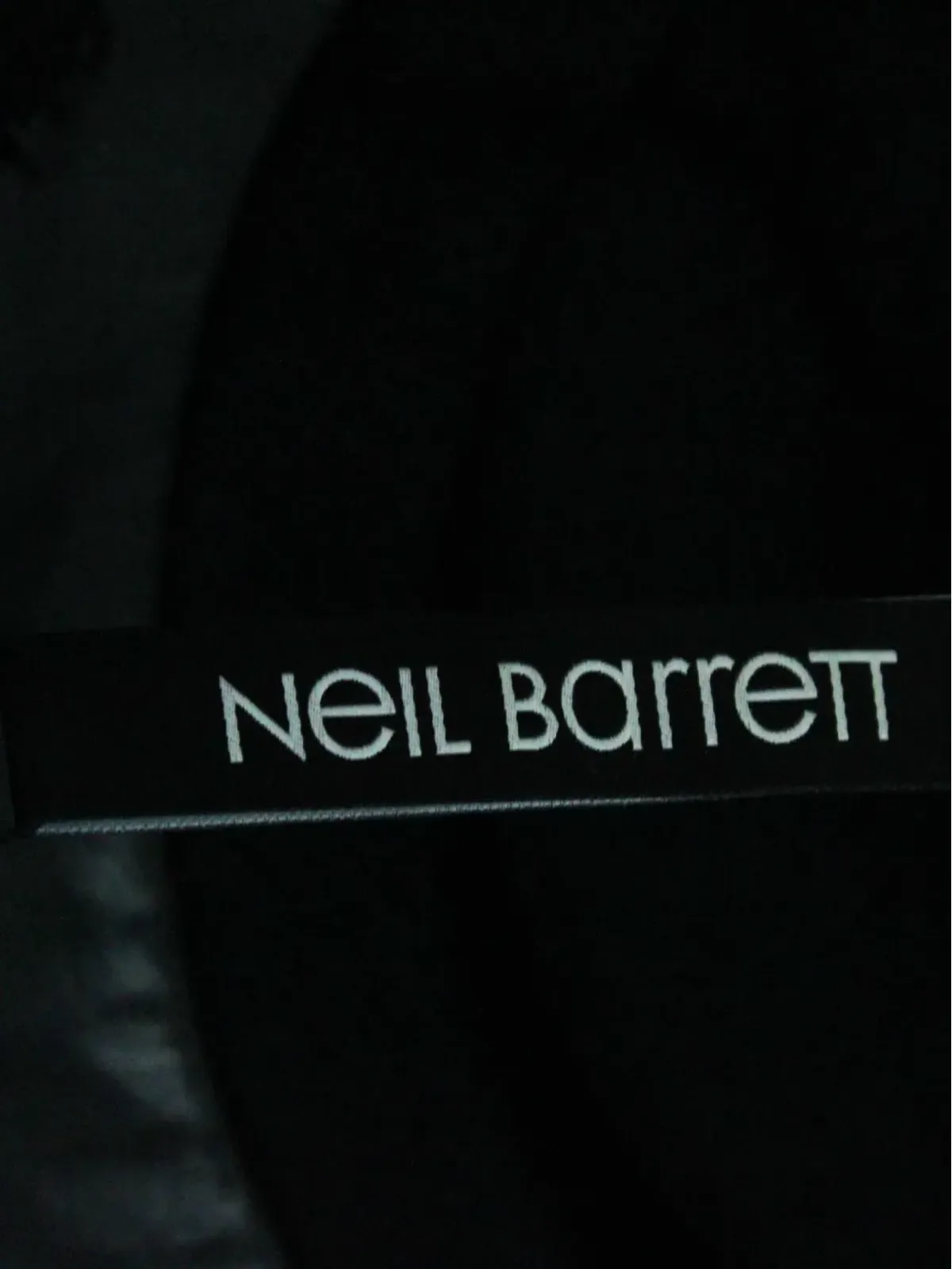 Neil Barrett 迷彩柄パッチスウェットシャツ - ブラック - 画像3