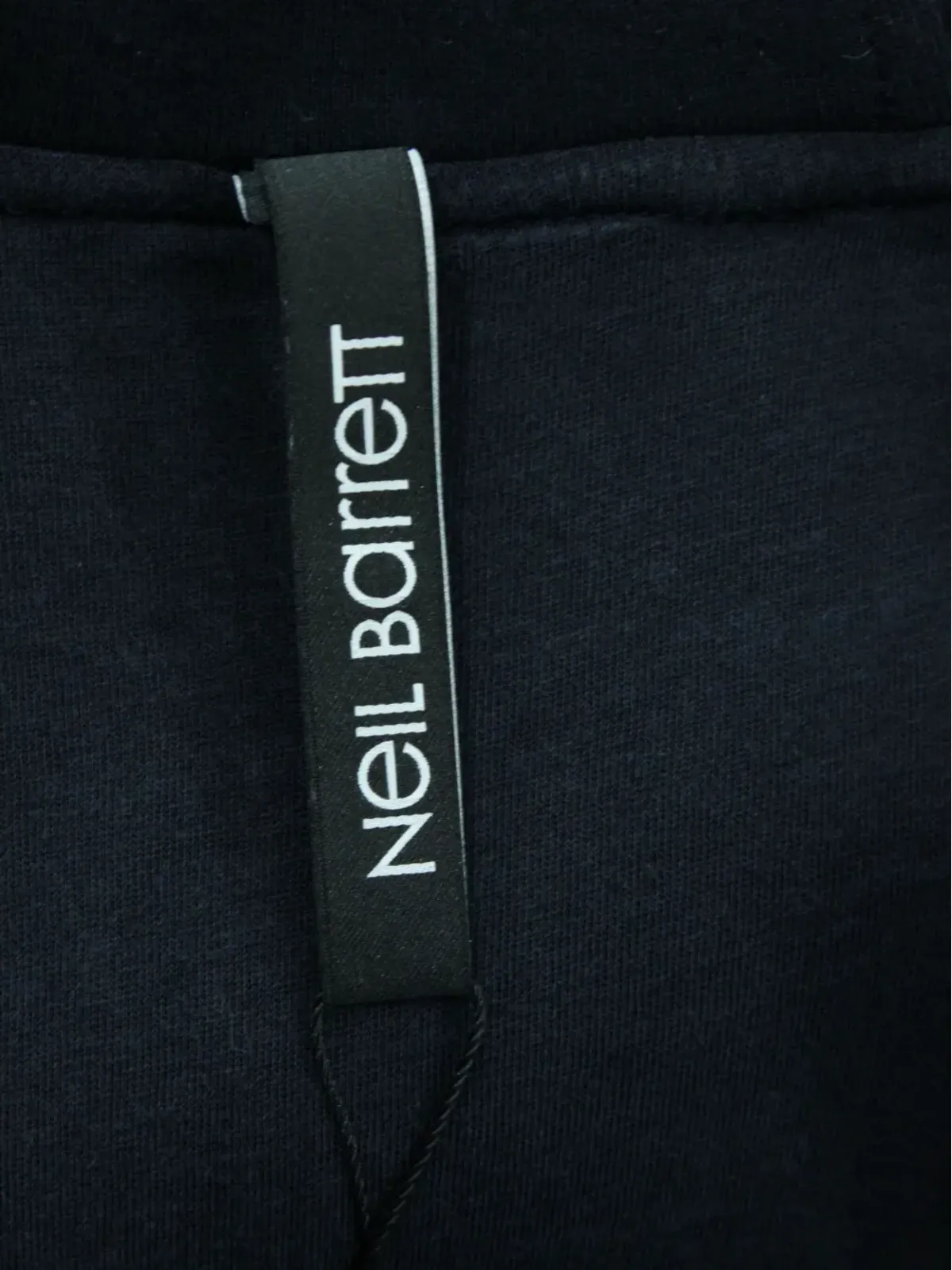 Neil Barrett ジオメトリックプリント ジップアップフーデッドジャケット - ブラック - 画像3