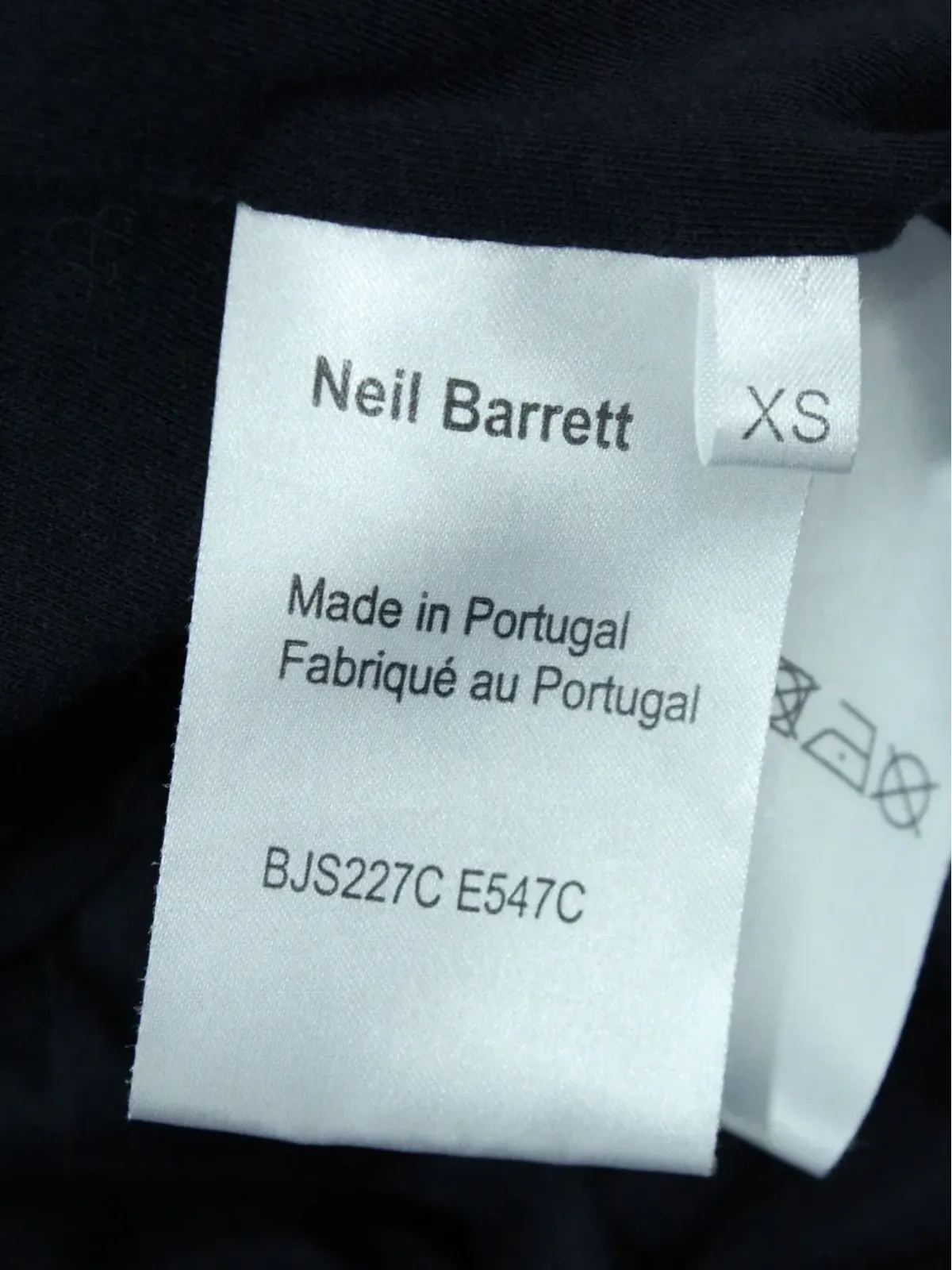 Neil Barrett ジオメトリックプリント ジップアップフーデッドジャケット - ブラック - 画像4