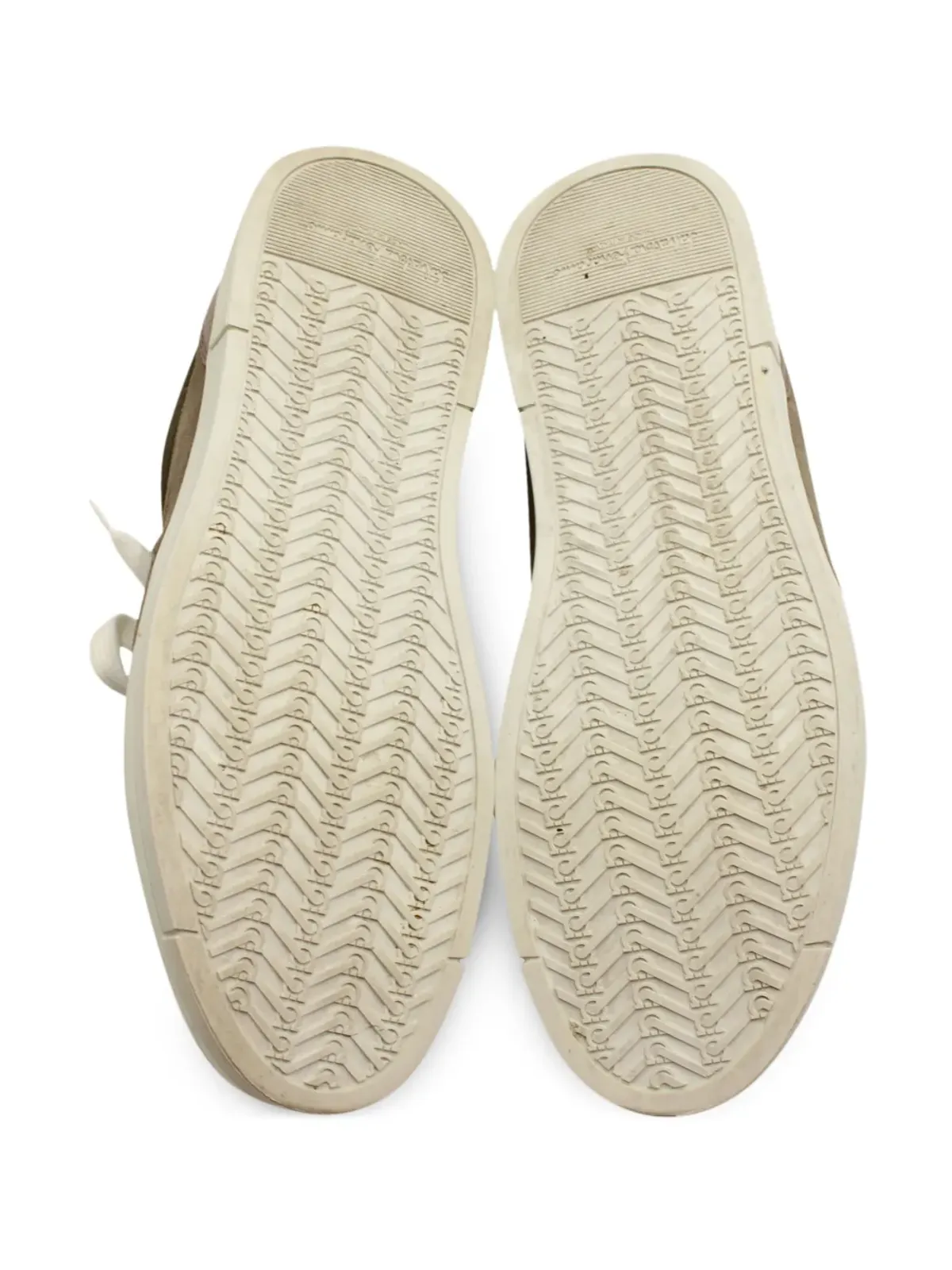 Ferragamo Pre-Owned 二トーン スニーカー ブラウン - 画像5