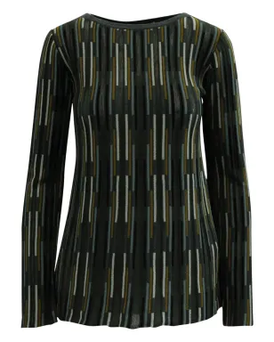 M Missoni Vintage ストライプ柄ニットセーター - サムネイル1