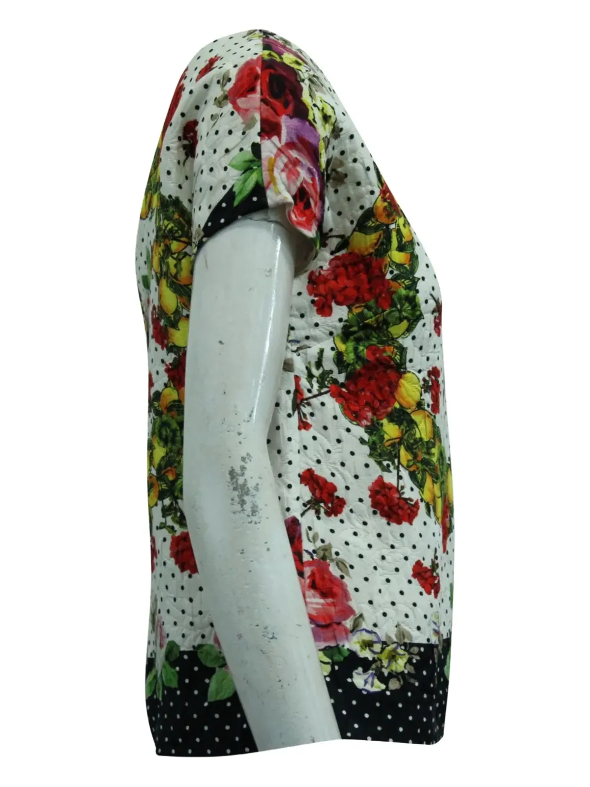 Dolce & Gabbana ビンテージ 花柄プリント ブラウス - 画像3