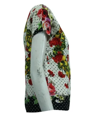 Dolce & Gabbana ビンテージ 花柄プリント ブラウス - サムネイル3