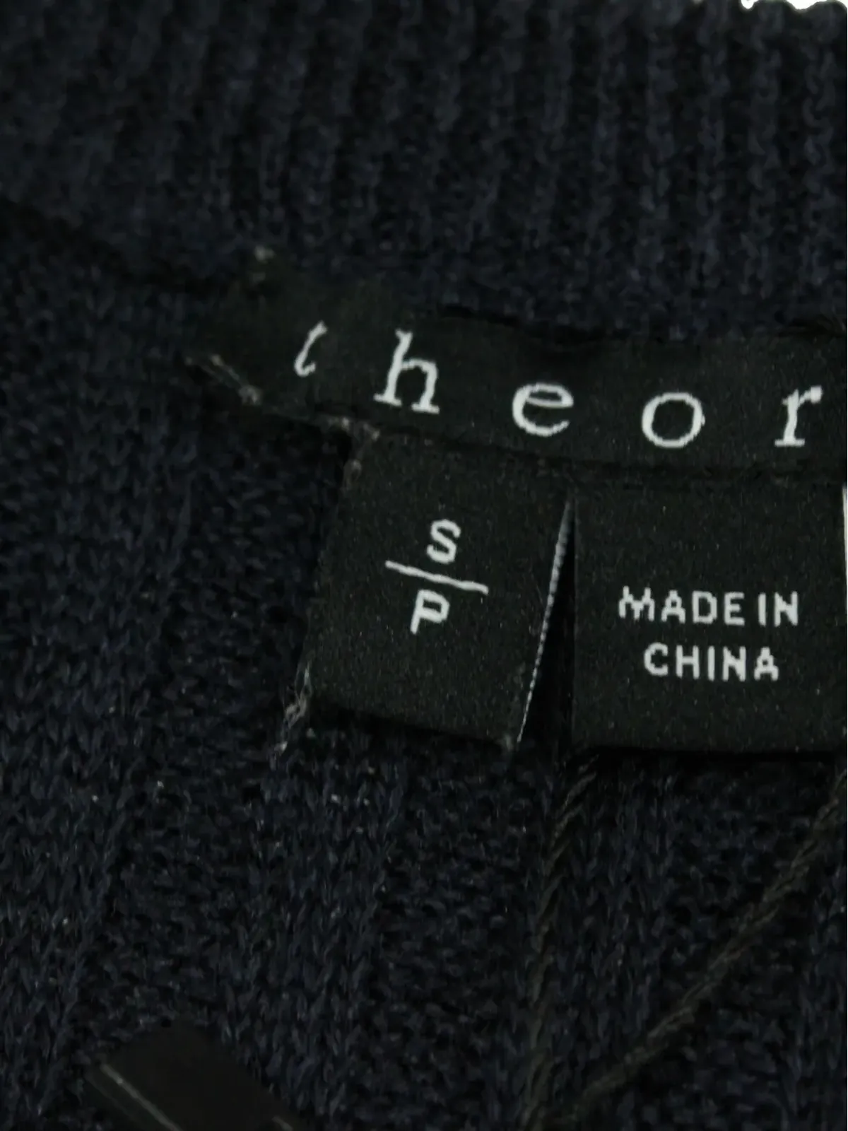 Theory リブ編みニットトップ - 画像3