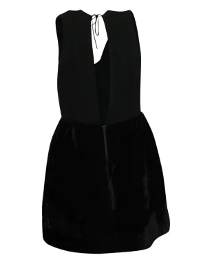 alice + olivia ポフスカートミニドレス - ブラック - サムネイル2