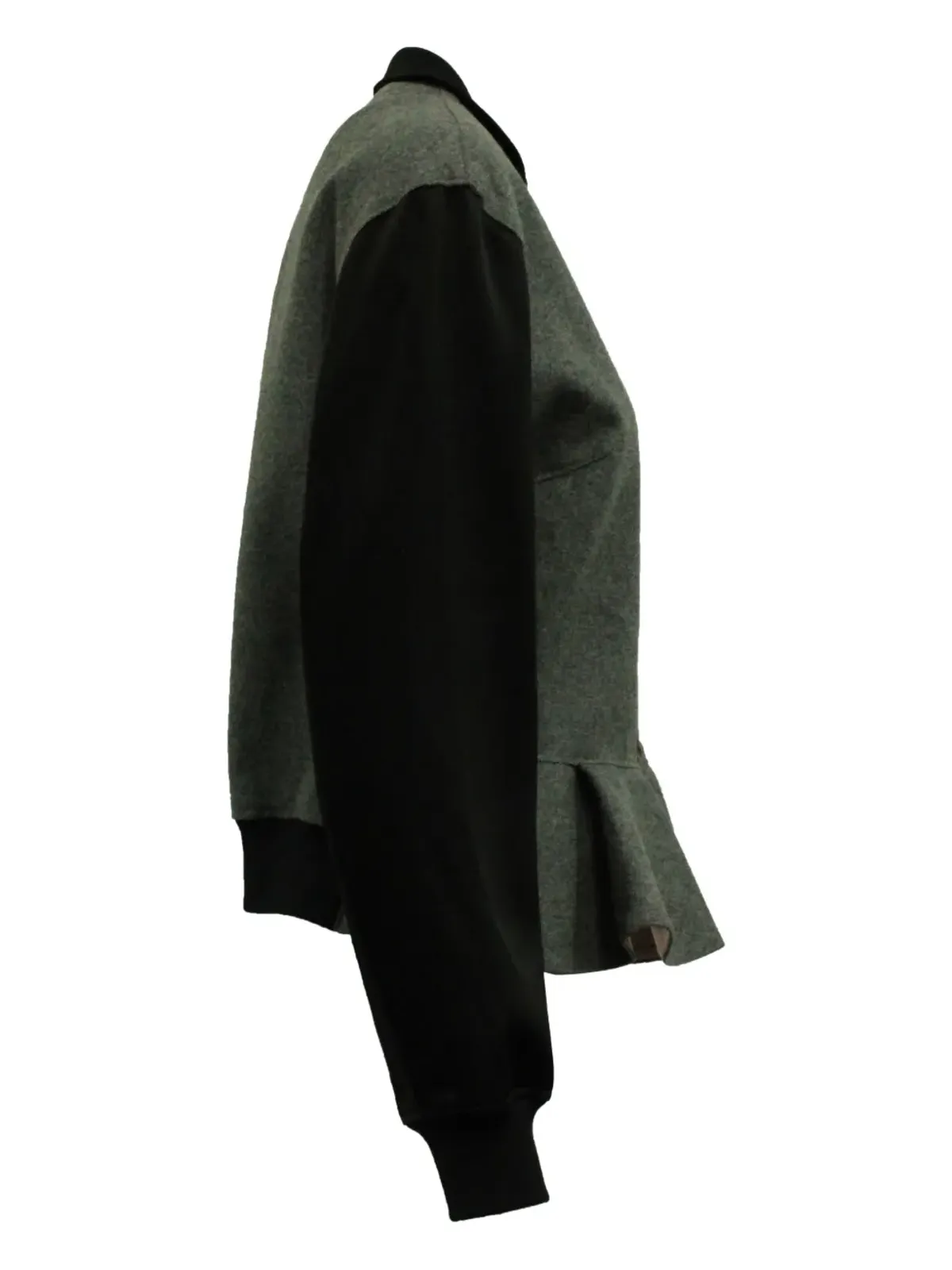 Alexander McQueen Pre-Owned ジップアップボンバー ジャケット - グリーン - 画像3