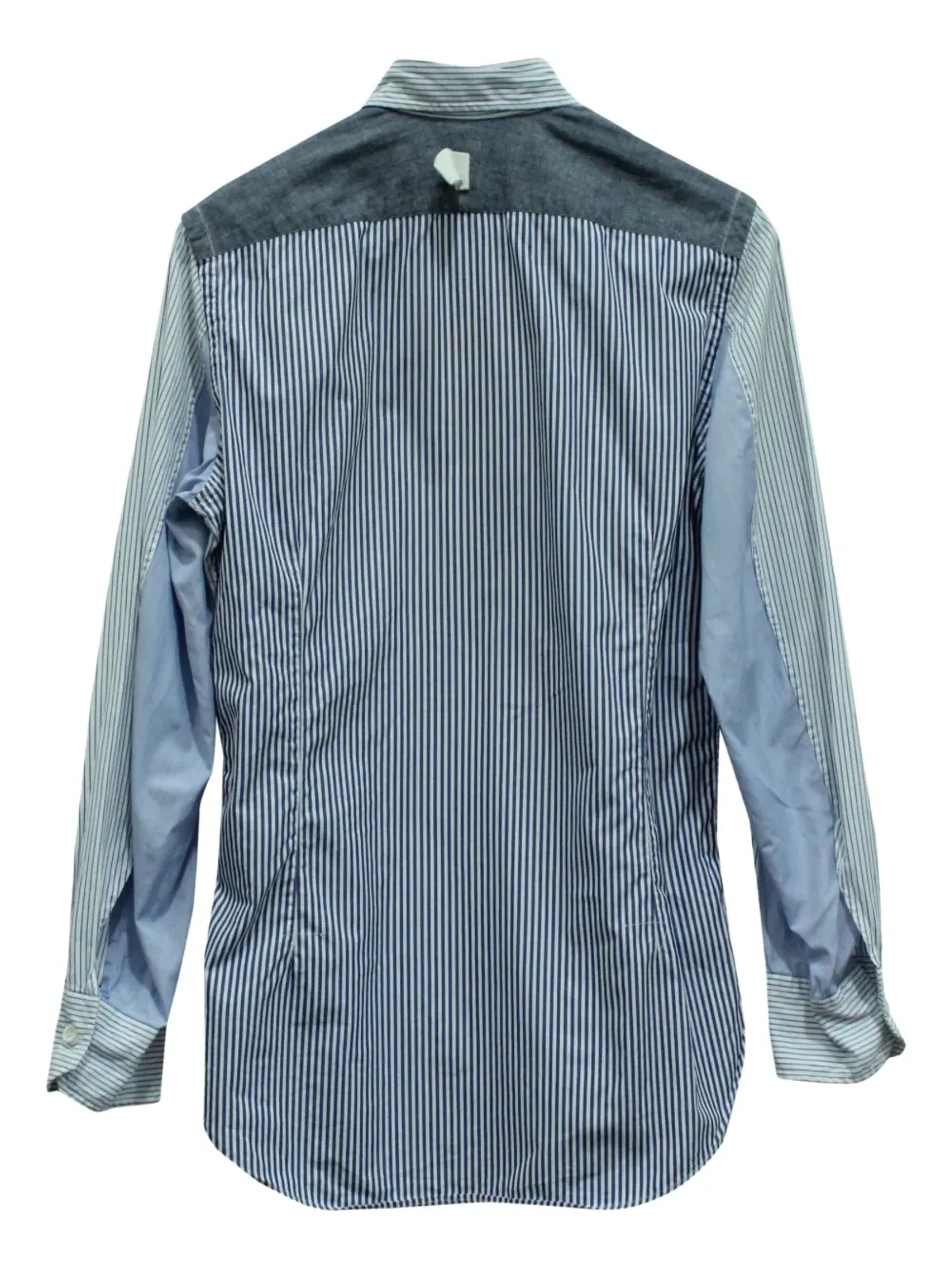 Junya Watanabe Comme des Garçons Pre-Owned ストライプ柄パネルシャツ - 画像2