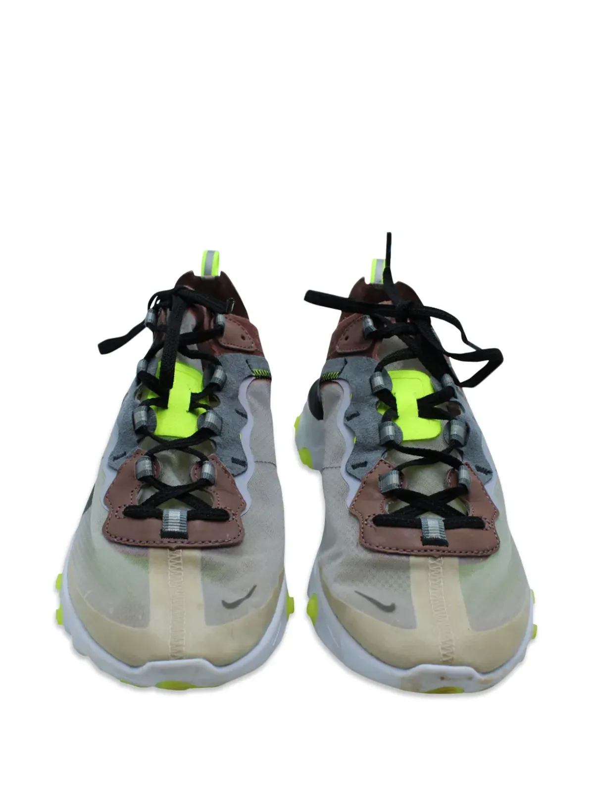 Nike Vintage React Element 87 スニーカー ブラウン - 画像5