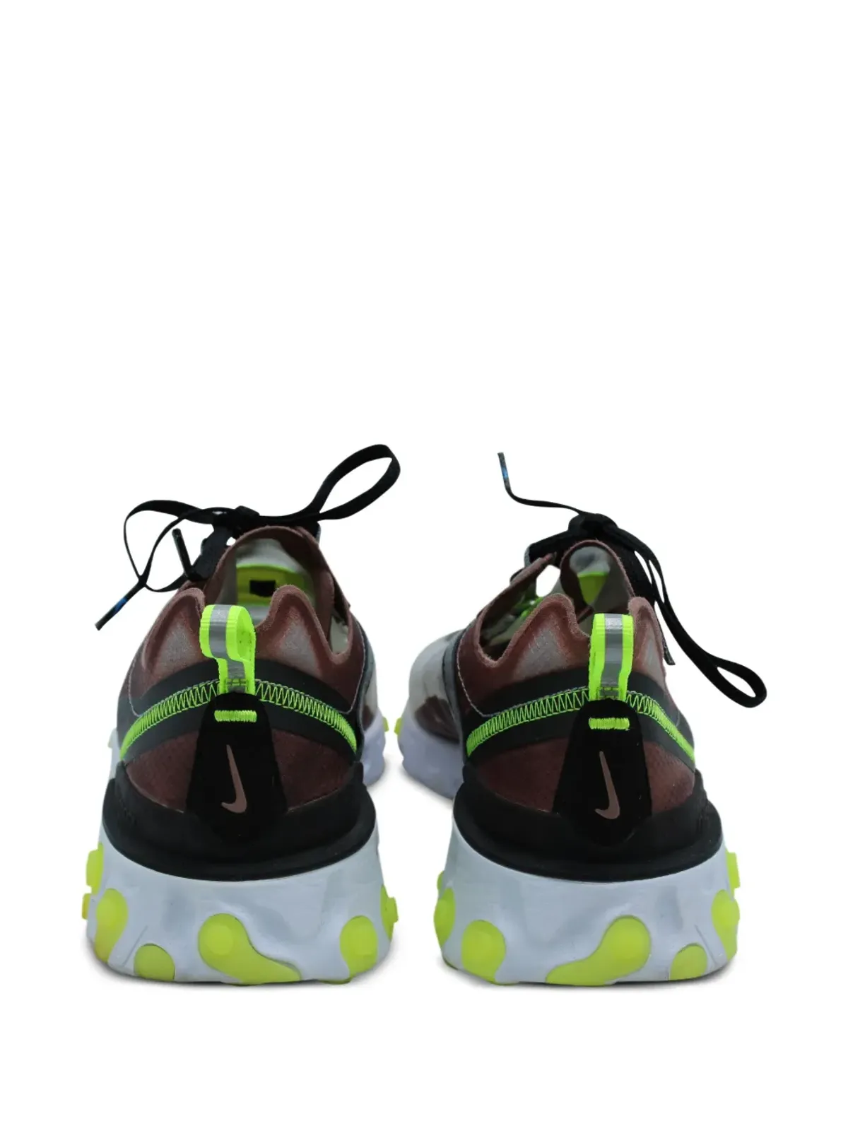 Nike Vintage React Element 87 スニーカー ブラウン - 画像3