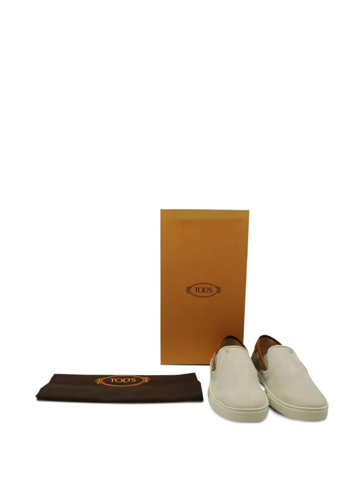 Tod's Vintage スエード スリップオンスニーカー - 画像5