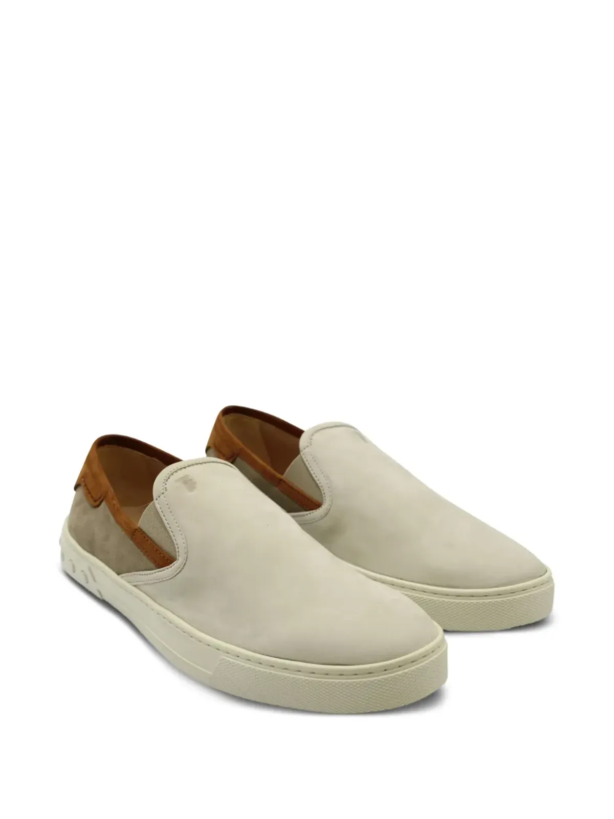 Tod's Vintage スエード スリップオンスニーカー - 画像2
