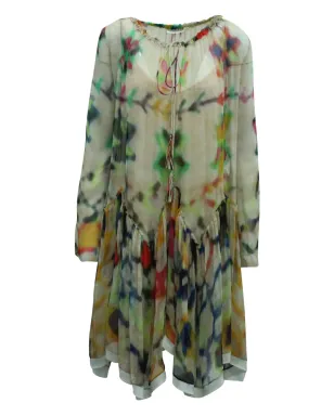 Chloé Vintage タイダイ柄シフトドレス（アシンメトリードレス） - サムネイル1