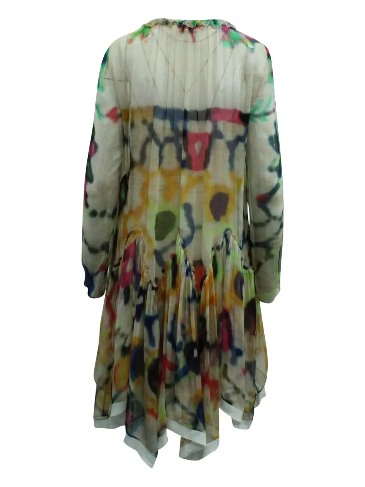 Chloé Vintage タイダイ柄シフトドレス（アシンメトリードレス） - 画像2