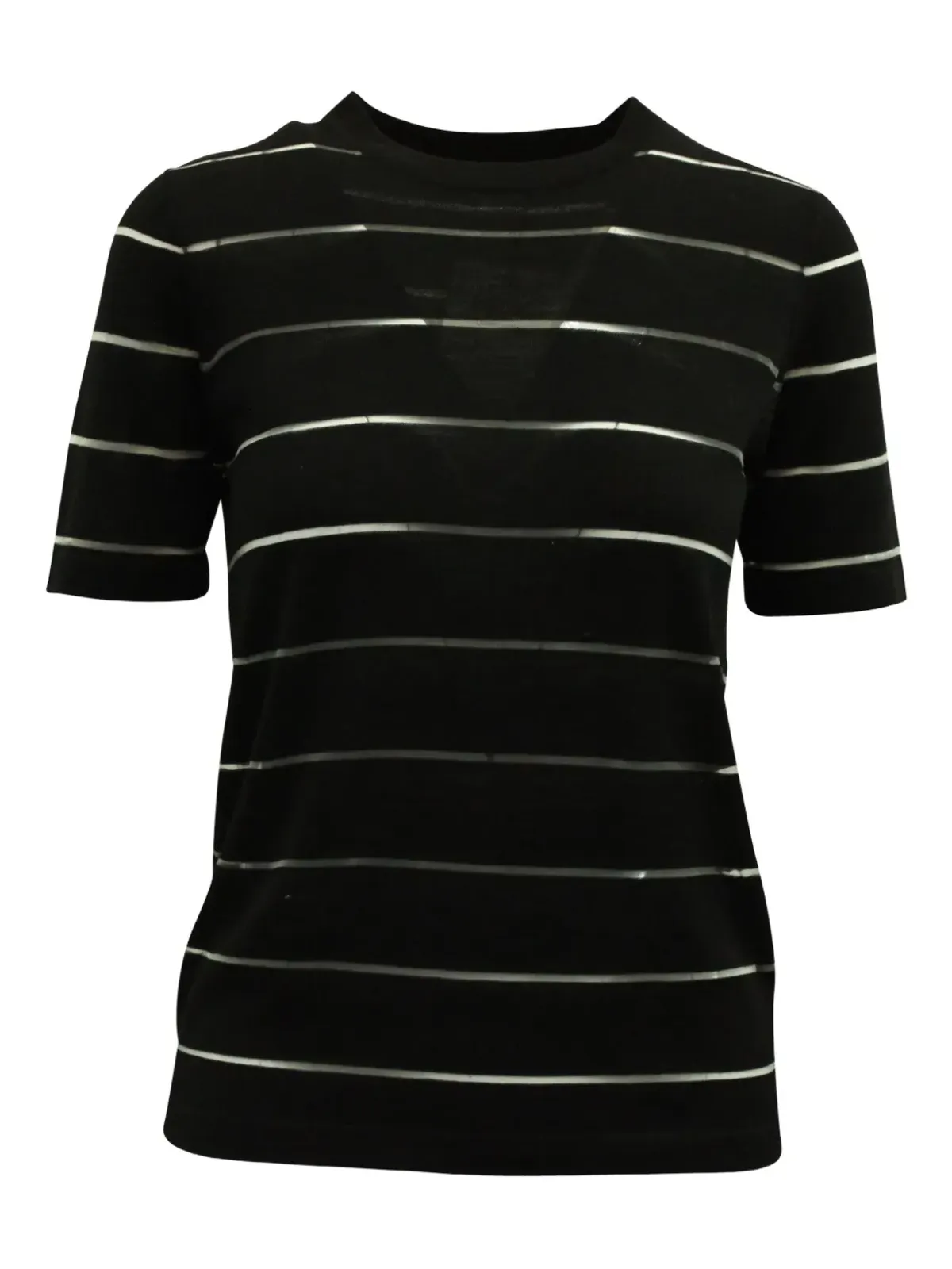 Michael Kors Vintage ストライプ柄 半袖Tシャツ - ブラック - 画像2