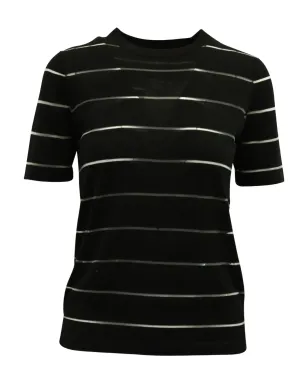 Michael Kors Vintage ストライプ柄 半袖Tシャツ - ブラック - サムネイル2