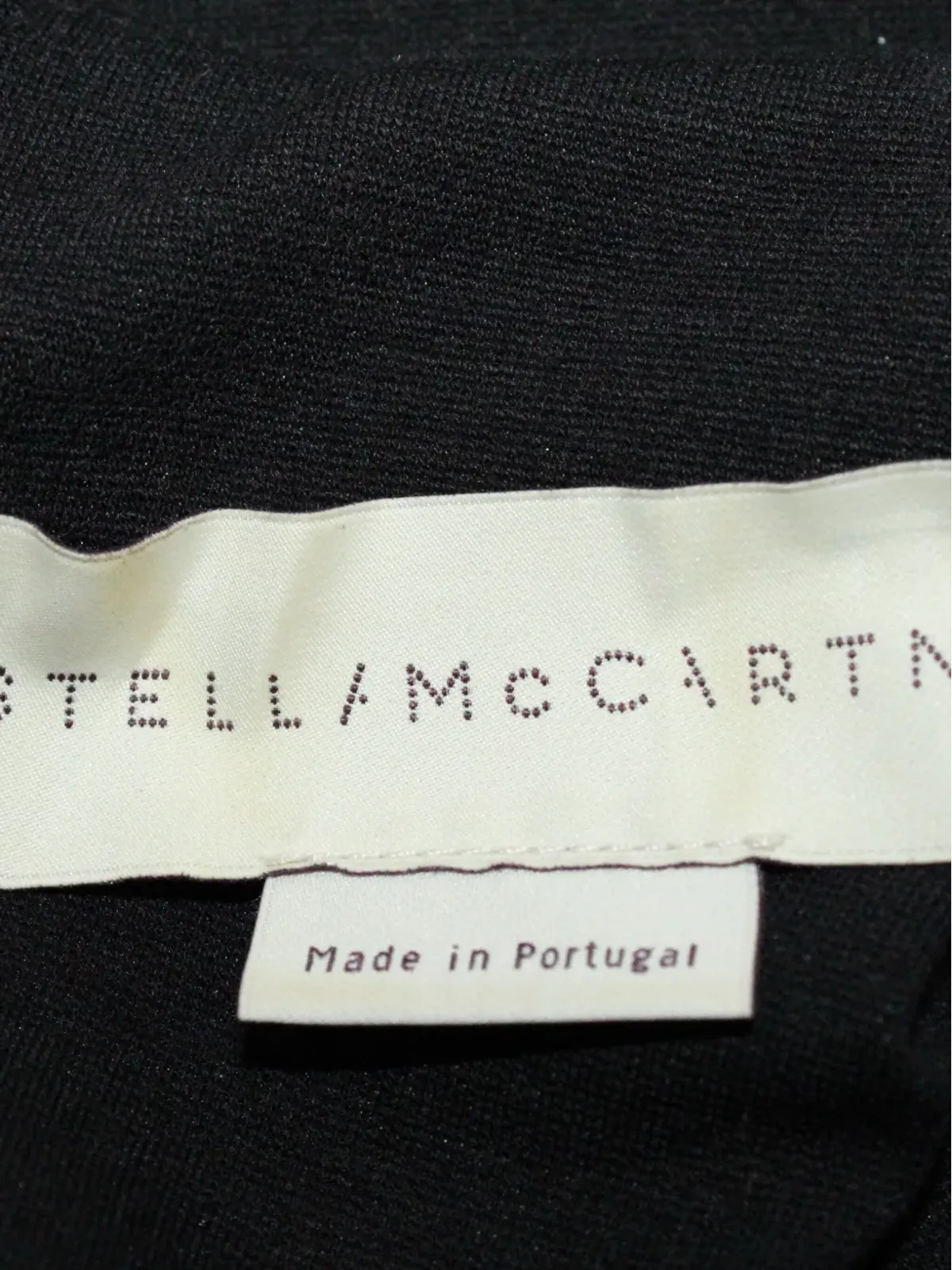 Stella McCartney Pre-Owned pleated-neckline wide-sleeve top - Black - 画像4