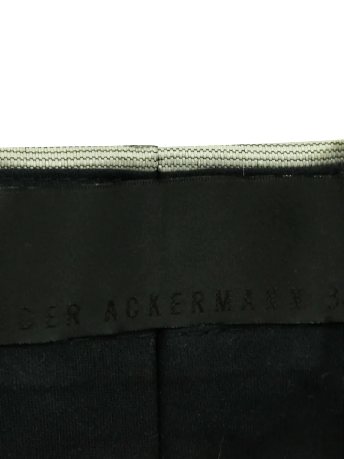 Haider Ackermann 幾何学プリントパンツ - ブラック - 画像3