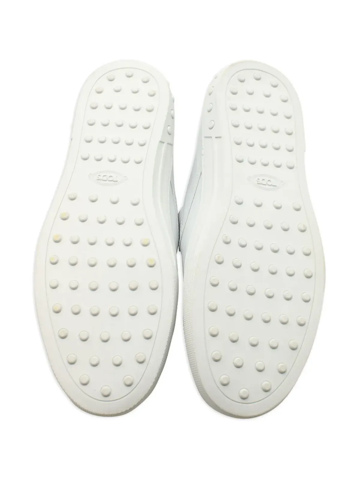 Tod's Vintage Pantofola slip-on leather sneakers - White - 画像4