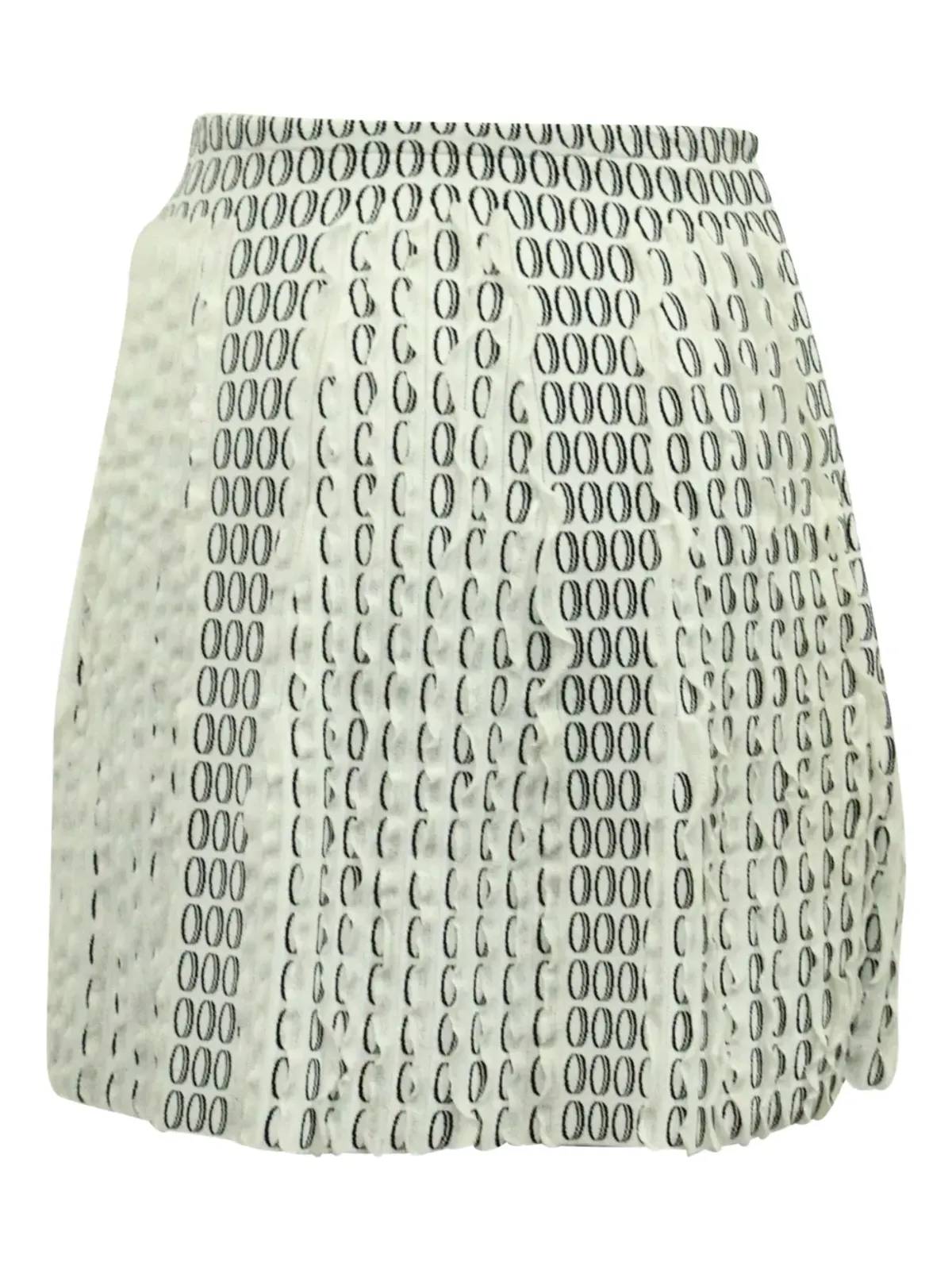 Alaïa Pre-Owned フリルディテールスカート - 画像2