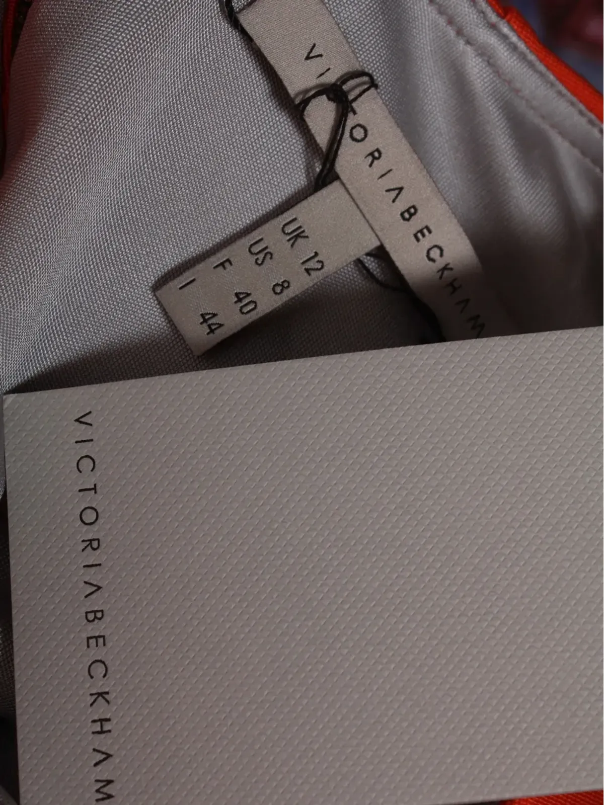 Victoria Beckham ビンテージ カラー ブロック シフト ミニ ドレス - オレンジ - 画像4