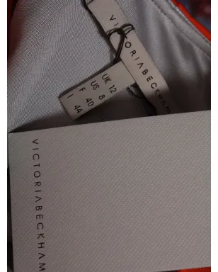 Victoria Beckham ビンテージ カラー ブロック シフト ミニ ドレス - オレンジ - サムネイル4